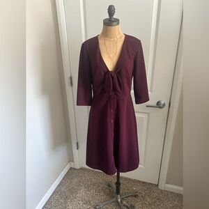 Hutch Burgundy Maxi Dress